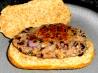 Healthy Low-Fat Black Bean Veggie Burgers. Recipe by I Can't Believe It's Healthy