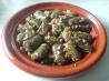 Dolma Dalya - Algerian Tomato & Pepper Stuffed Vine Leaves. Recipe by Um Safia