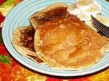 Whole Wheat Honey Pancakes