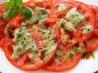 Tomatoes With Basil Vinaigrette. Recipe by mailbelle