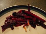 Orange Ginger Beets With Carrots