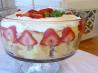 Strawberries and Cream Trifle