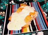 Salmon With Crab Sauce