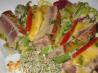 Chinese Tuna With Curry Chive Mayonnaise