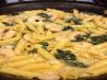 Pesto Chicken Florentine. Recipe by Elizabeth Theresa