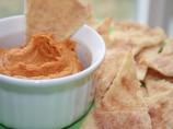 Peanut Butter Pumpkin Dip With Cinnamon Chips