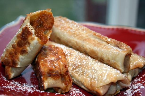 Spiced Pumpkin Spring Rolls. Photo by **Tinkerbell**
