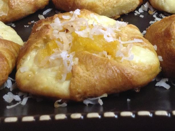Pineapple Cheesecake Danish. Photo by Larawithoutau