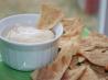 Cinnamon Pita Crisps With Peanut Honey Dip. Recipe by Sharon123