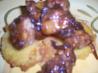 Delicious Chicken over Fried Polenta