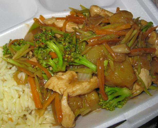 Ginger Chicken and Broccoli. Photo by threeovens