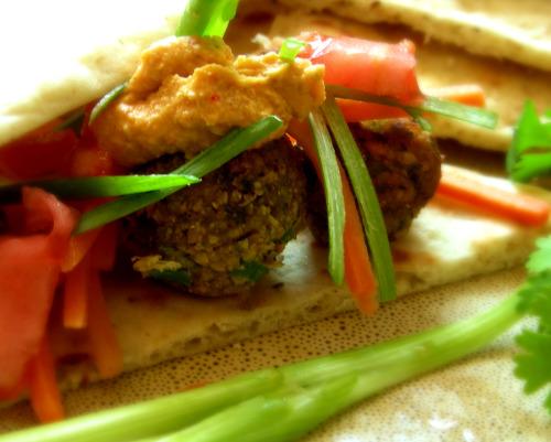Falafel With a Twist. Photo by Andi of Longmeadow Farm