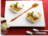 Cherry Bread Pudding With Chavrie