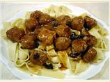 Sauerbraten Meatballs