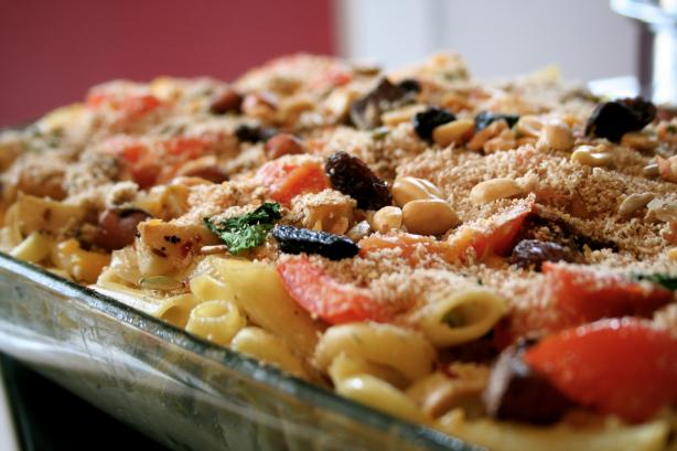 Mama's Smoked Salmon Pasta Salad. Photo by carlamacryan