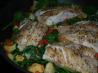Sauteed Snapper With Plum Tomatoes and Spinach. Recipe by carmenskitchen