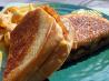 Zippy Grilled Cheese & Bacon Sandwich. Recipe by Lainey6605