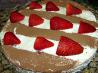 White Chocolate Strawberry Torte. Recipe by diner524
