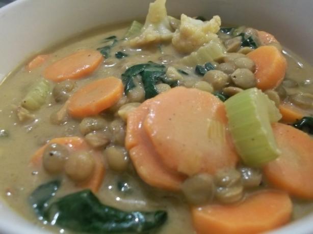 Curried Lentils. Photo by rpgaymer