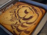 Marbled Chocolate Orange Cake