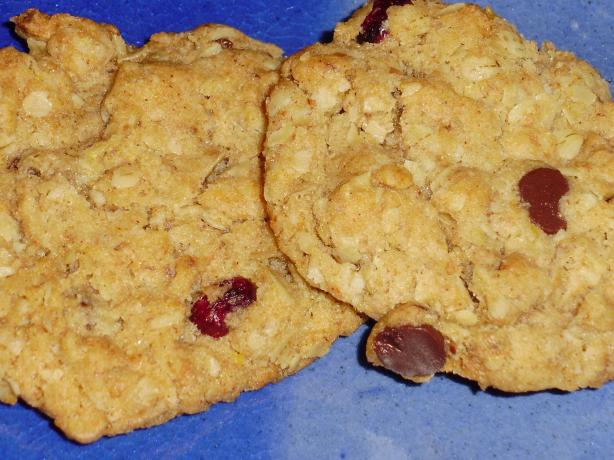 Healthy Walnut (Or Chocolate) Cranberry Oatmeal Chewy Cookies. Photo by I Can't Believe It's Healthy