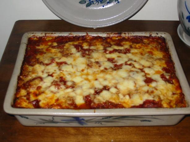 Baked Ziti from Cook's Illustrated. Photo by Isabella's Can Opener