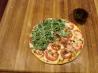 BLT (Bacon, Lettuce & Tomato) Pizza. Recipe by Baz