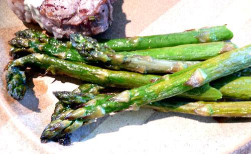 Roasted Sesame Asparagus. Photo by Mikekey