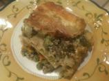 Low Cal Garlic Asparagus Lasagna
