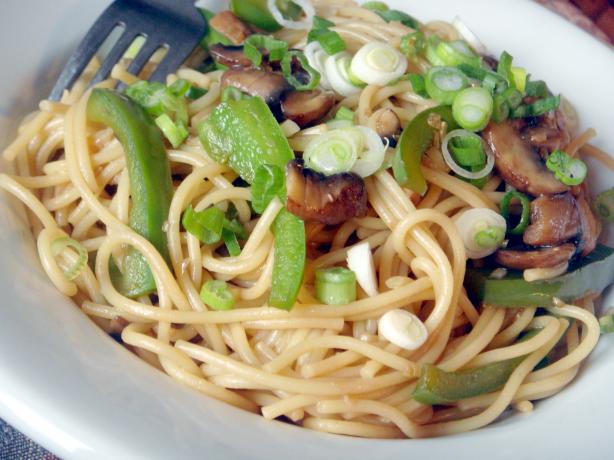 Kittencal's Quick 5-Minute Chinese Noodles. Photo by Lori Mama