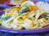 Fettuccine With Fresh Vegetables. Recipe by Daisy58