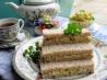 Dainty Egg and Chive Tea Sandwiches for Tea-Time