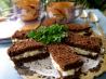 Dainty Egg and Chive Tea Sandwiches for Tea-Time