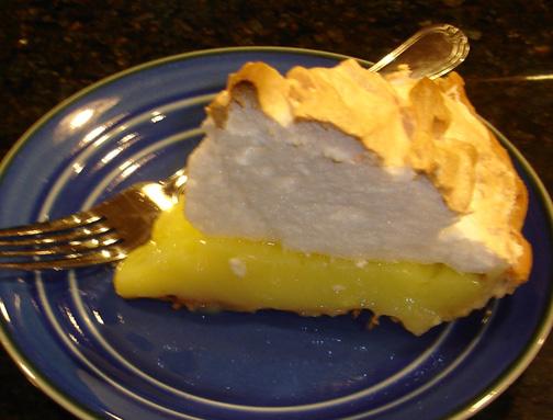 Arizona Lemon Meringue Pie. Photo by BakinBaby