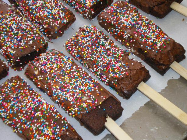 Brownie Pops. Photo by Julie B's Hive