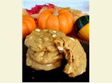 Macadamia Nut White Chip Pumpkin Cookies