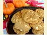 Macadamia Nut White Chip Pumpkin Cookies