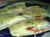 Filled Focaccia With Ham and Melted Fontina