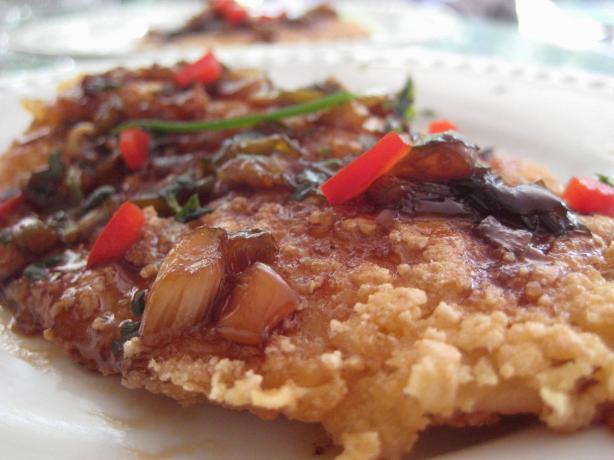 Tilapia in Thai Sauce. Photo by gailanng