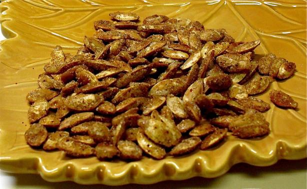 Pumpkin Pie Seeds. Photo by PaulaG