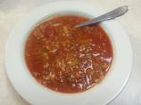 Unstuffed Cabbage Roll Soup