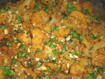 Curried Quinoa and Cauliflower. Photo by Karen Elizabeth