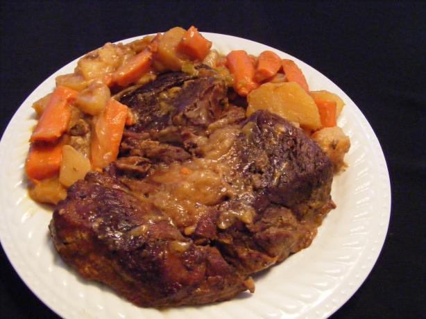 Crock Pot - Best Chuck Roast. Photo by Seasoned Cook