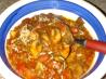 Vegetarian Portobello Mushroom Chili. Recipe by Kittencalskitchen
