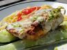 Lime Chicken Linguine W/Cilantro Cream Sauce & Roasted Zucch. Recipe by ~Leslie~
