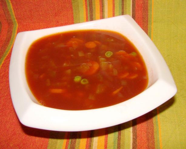 Hearty Vegetable Soup. Photo by Boomette