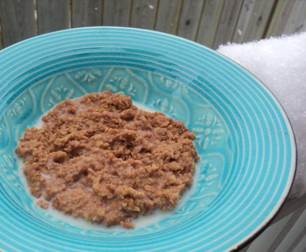 Bedtime Oatmeal. Photo by Nif