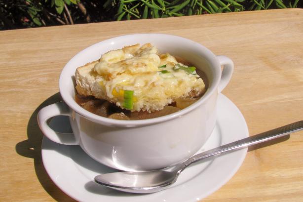 Fast French Onion Soup. Photo by lazyme