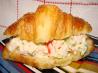 Crab Salad Croissants. Recipe by Julie B's Hive