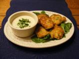 Chickpea Fritters With Hot Pepper Mayonnaise